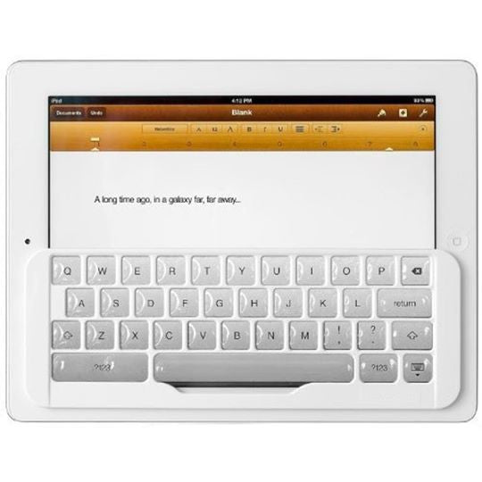 iKeyboard para iPad - Blanco