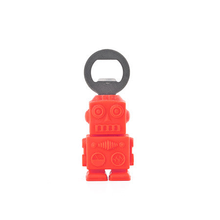 Destapador de botellas (Robot Rojo)