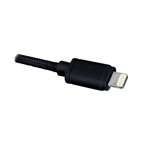 Cable Lightning para iPod, iPhone, iPad (Negro)